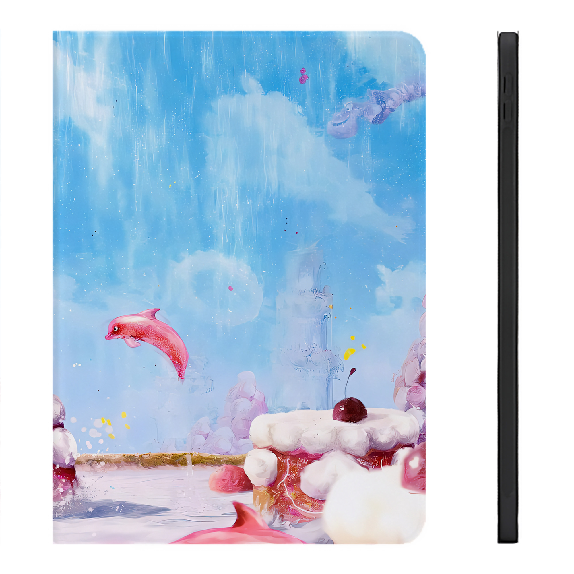 （画像用） ミッキーマウス Mickey Mouse IPadケース ペンホルダー付き ブックスタイルデザイン